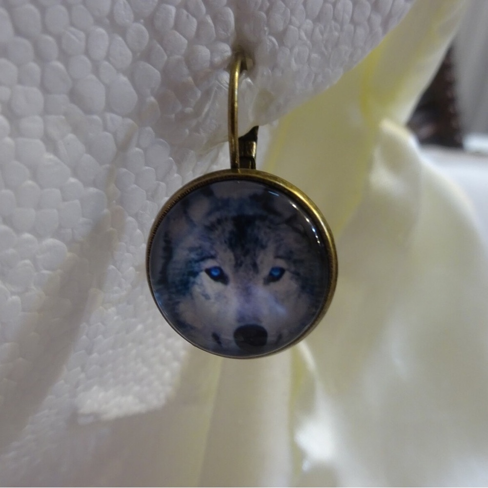 Wolf Earrings